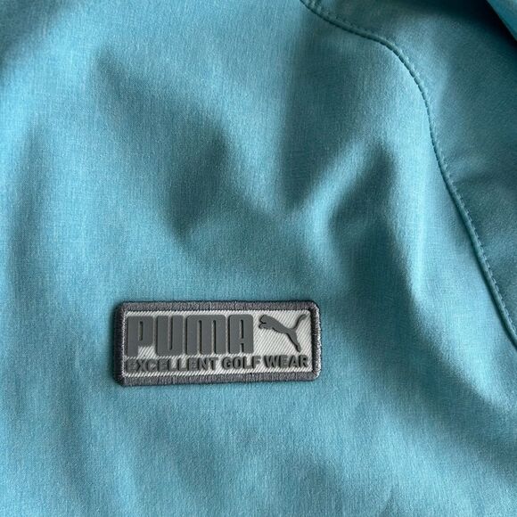 Men’sPUMA golf jacketBlue Hooded Jacket new w tags - Picture 8 of 13